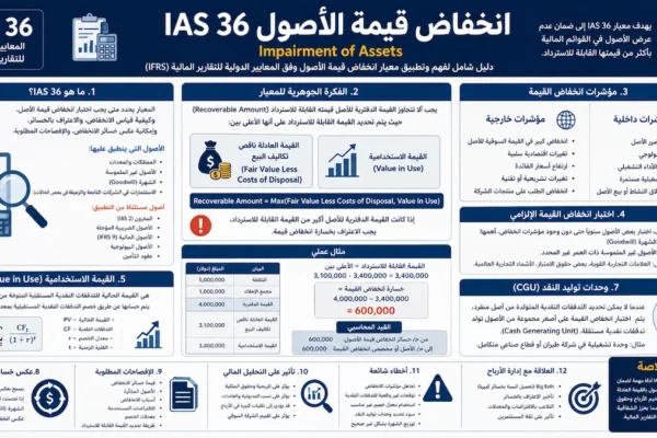 IAS 36 انخفاض قيمة الأصول Impairment