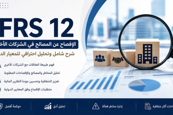 IFRS 12 الإفصاح عن المصالح في الشركات الأخرى