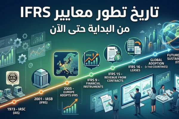 تاريخ تطور معايير IFRS من البداية حتى الآن