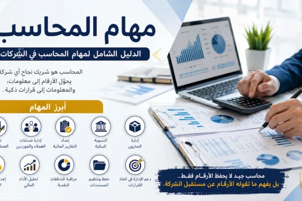 ما هي مهام المحاسب؟ الدليل الشامل لمهام المحاسب في الشركات الصغيرة والمتوسطة