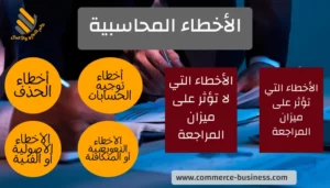 الأخطاء المحاسبية