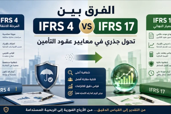 الفرق بين IFRS 4 و IFRS 17 محاسبة عقود التأمين