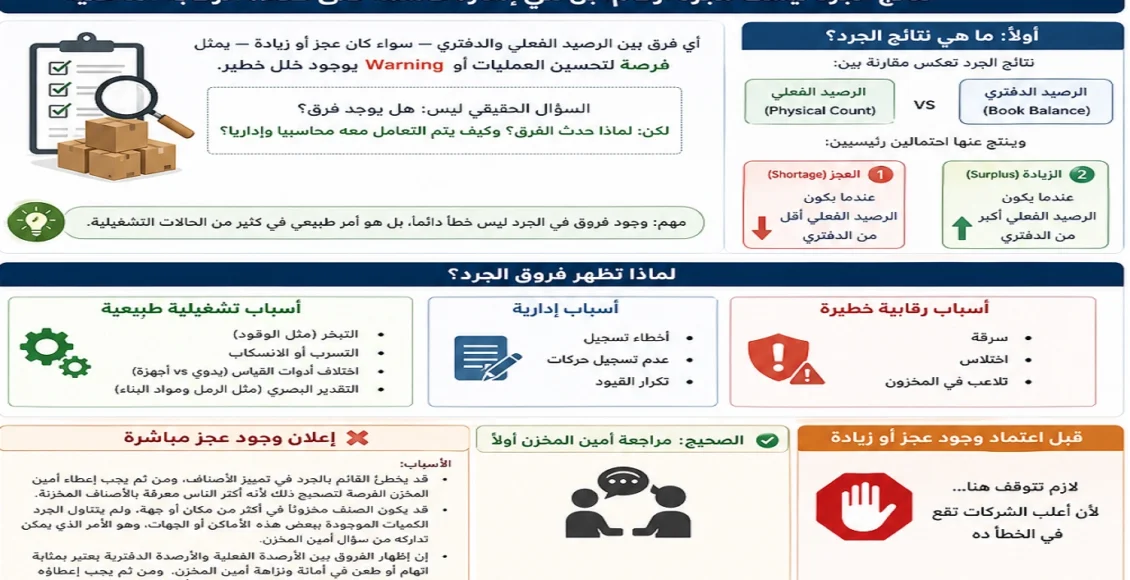 نتائج الجرد