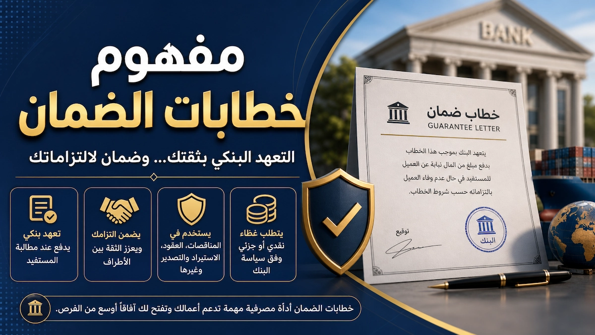 خطابات الضمان البنكية: التعريف + الأنواع + الاستخدامات